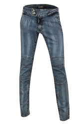 Plus Size Blue Boot Cut Low Rise Jeans
